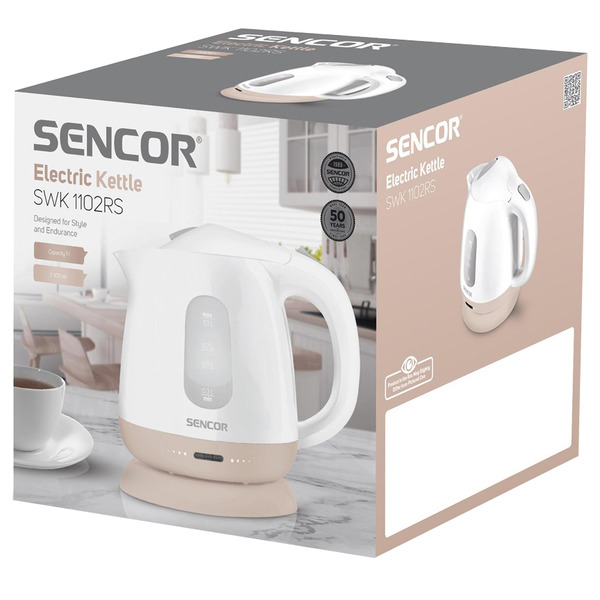 Електрочайник Sencor SWK 1102RS
