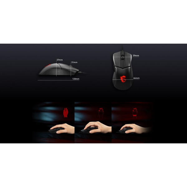 Миша MSI Clutch GM31 Lightweight S12-0402050-CLA