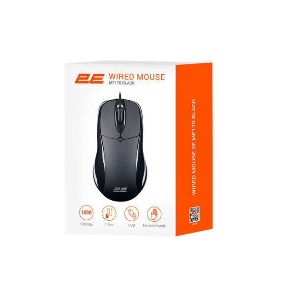 Миша 2E MF170 USB Black (2E-MF170UB)