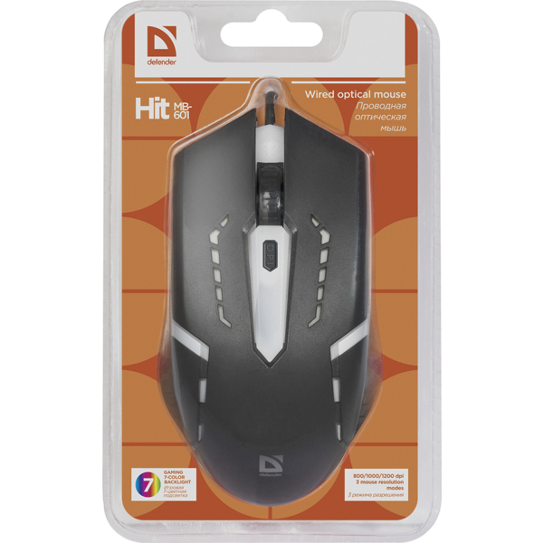 Миша DEFENDER Hit MB-601 52601