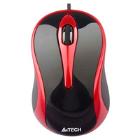 Миша A4Tech N-350-2 Red/Black V-Track