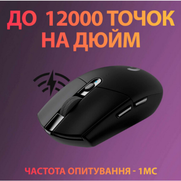 Миша Logitech Wireless Gaming Mouse G305 Black