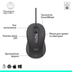 Мышь Logitech Signature M520 Graphite (910-007511)