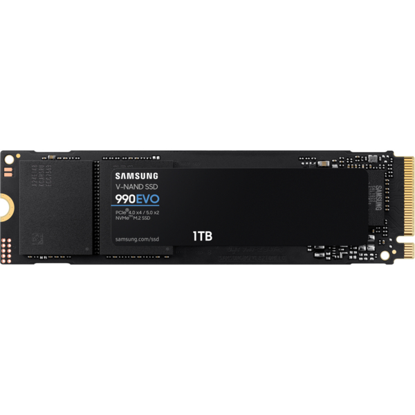 Накопитель SSD  1ТB Samsung 990 EVO M.2 2280 PCIe 5.0 x4 NVMe V-NAND TLC (MZ-V9E1T0BW)