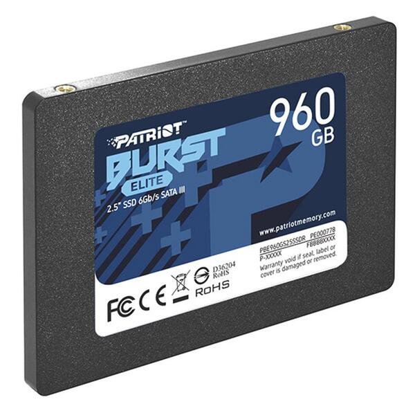 SSD-Накопичувач Patriot Burst Elite PBE960GS25SSDR