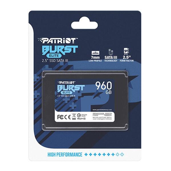 SSD-Накопичувач Patriot Burst Elite PBE960GS25SSDR