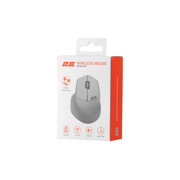 Миша 2E MF280 Silent Gray 2E-MF280WGR