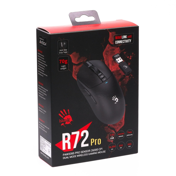 Миша Bloody R72 Pro Black