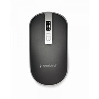 Мышь беспроводная Gembird MUSW-4B-06-BS Black/Silver