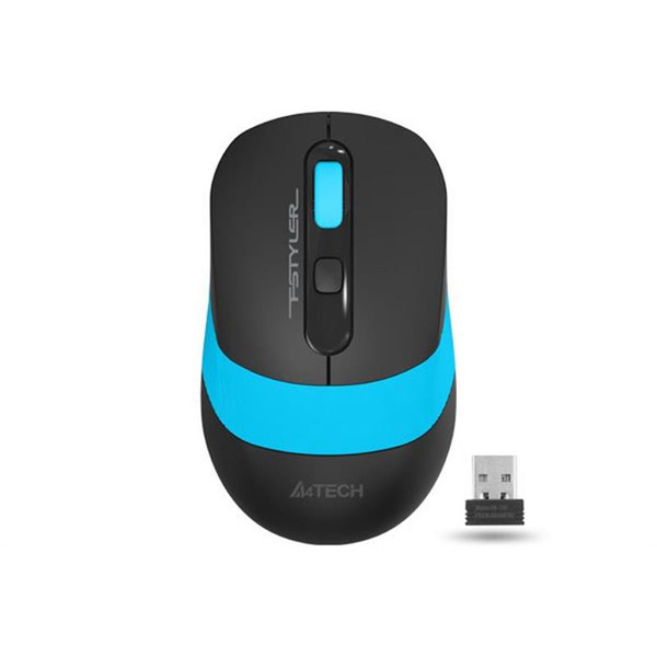 Мышь беспроводная A4Tech FG10 Black/Blue USB