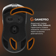 Миша GamePro Genesis Ranker White (GM012W)