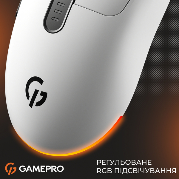 Мышь беспроводная GamePro Genesis Winner White (GM079W)
