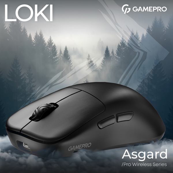 Миша GamePro Asgard Loki Black (GM022B)