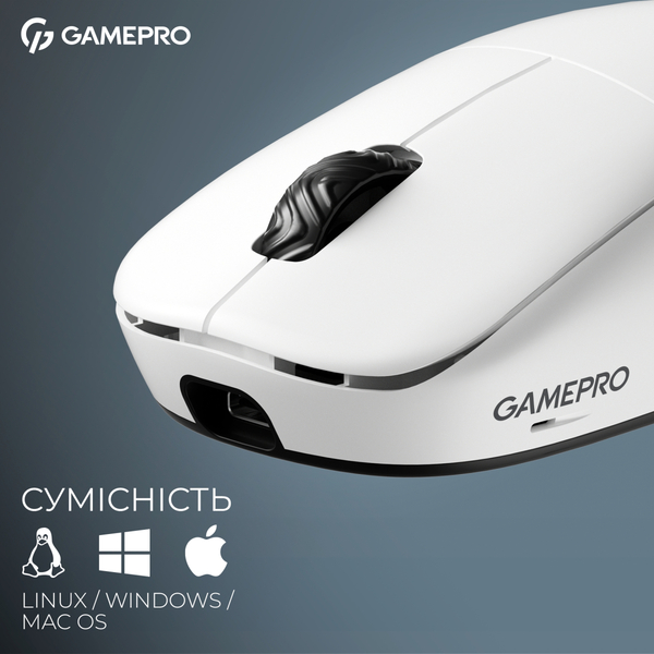 Мышь беспроводная GamePro Asgard Loki White (GM022W)