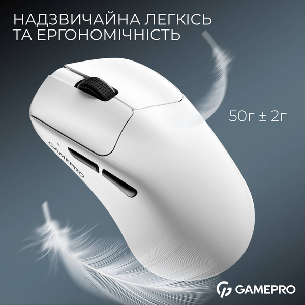 Миша GamePro Asgard Surt White (GM017W)