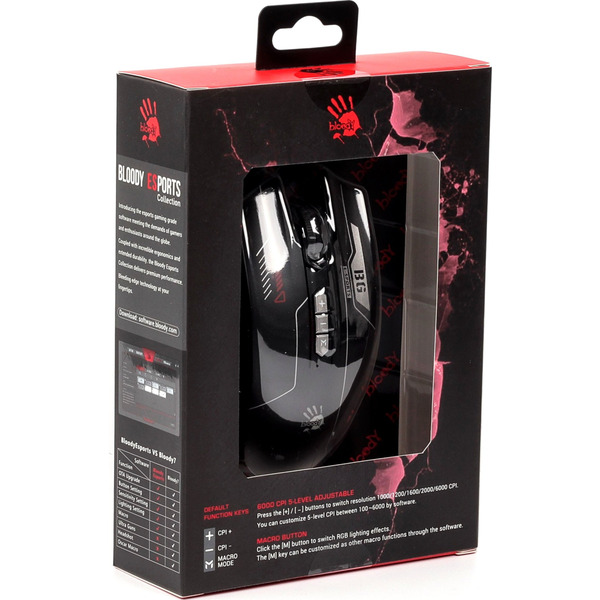 Миша A4Tech ES7 Bloody Esports Black