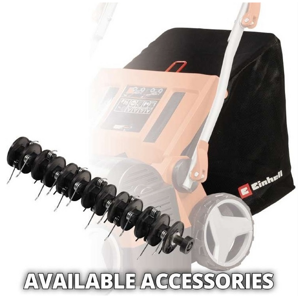 Аератор-скарифікатор акумуляторний Einhell GE-SC 36/35 Li 36В (без АКБ и ЗП), (3420680)