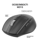 Мышь беспроводная OfficePro M315B Black