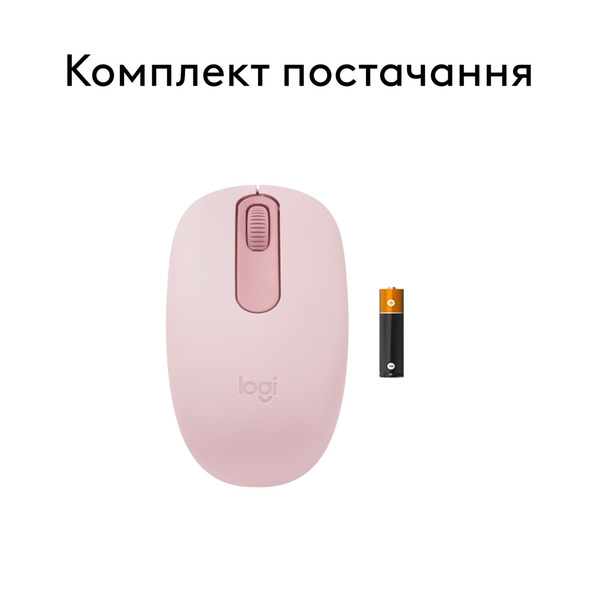 Миша Logitech M196 Rose (910-007461)