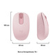 Мышь беспроводная Logitech M196 Rose (910-007461)