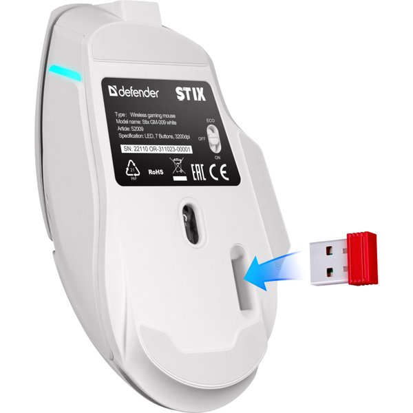 Миша Defender Stix GM-009
