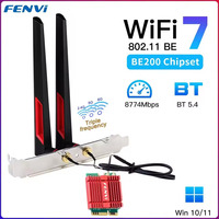 Беспроводной адаптер Fenvi FV-BE200NG Wi-Fi 7, Bluetooth 5.4 Adapter, Tri-band 2.4G/5G/6GHz