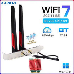 Беспроводной адаптер Fenvi FV-BE200NG Wi-Fi 7, Bluetooth 5.4 Adapter, Tri-band 2.4G/5G/6GHz