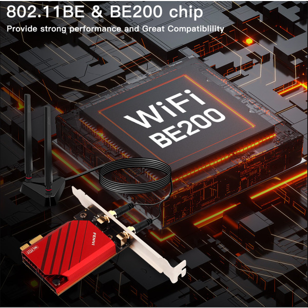 Wi-Fi адаптер Fenvi FV-BE8800PRO