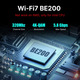 Беспроводной адаптер Fenvi FV-BE8800RGB Wi-Fi 7, Bluetooth 5.4 Gaming Tri Band 2.4G/5G/6GHz