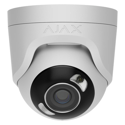 IP відеокамера Ajax TurretCam HL (8 Mp/4 mm) white