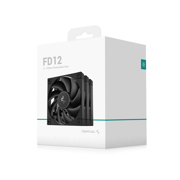 Вентилятор DeepCool FD12-3 IN 1 R-FD12-BKNPN3-G