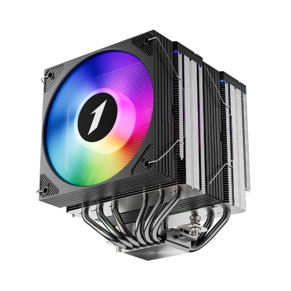 Кулер 1stPlayer CY12LD Black