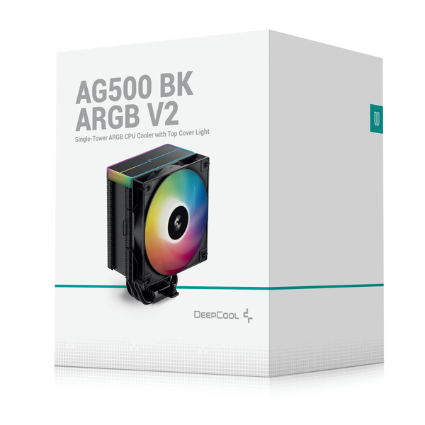 Кулер DeepCool AG500 BK ARGB V2 R-AG500-BKAMMN-GJD