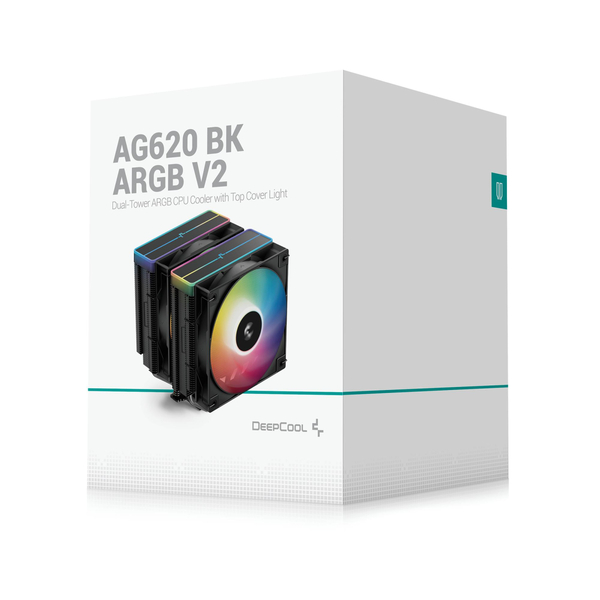 Кулер DeepCool AG620 BK ARGB V2 R-AG620-BKAMMN-GJD