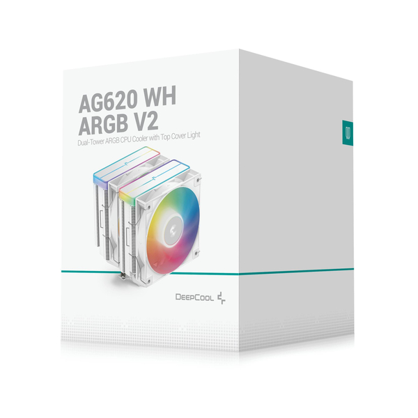 Кулер DeepCool AG620 WH ARGB V2 R-AG620-WHAMMN-GJD