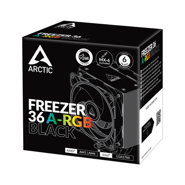 Кулер процессорный Arctic Freezer 36 A-RGB Black (ACFRE00124A)