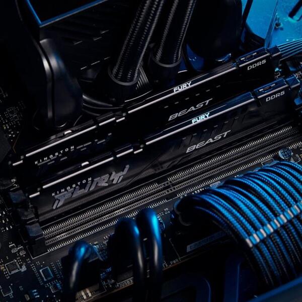 Модуль памяти DDR5 2x16GB/6800 Kingston Fury Beast Black (KF568C34BBK2-32)