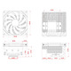 Кулер процессорный ID-Cooling IS-67-XT White