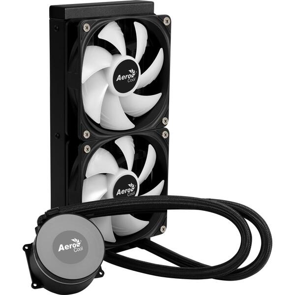 Система водяного охолодження AeroCool Oasis L240 Black (ACLA-OA24117.11)
