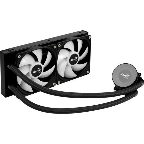 Система водяного охолодження AeroCool Oasis L240 Black (ACLA-OA24117.11)