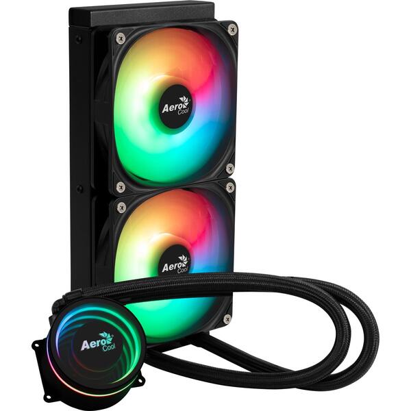 Система водяного охолодження AeroCool Oasis L240 Black (ACLA-OA24117.11)