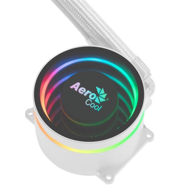 Система водяного охолодження AeroCool Oasis L240 White (ACLA-OA24117.21)