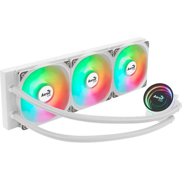 Система водяного охолодження AeroCool Oasis L360 White (ACLA-OA36117.21)