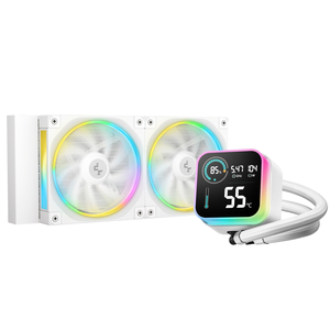 Система водяного охлаждения DeepCool LQ240 White (R-LQ240-WHDSMC-G-1)