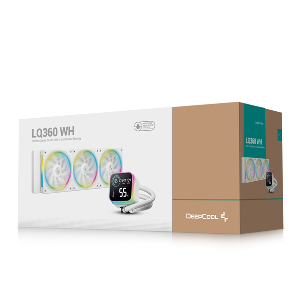 Система водяного охолодження DeepCool LQ360 White (R-LQ360-WHDSMC-G-1)