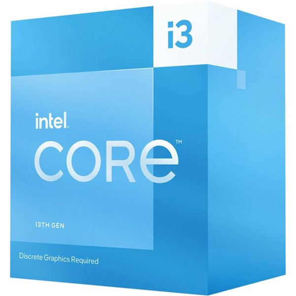 Процессор Intel Core i3 13100F 3.4GHz (12MB, Raptor Lake, 58W, S1700) Box (BX8071513100F)