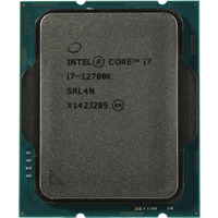 Процессор Intel Core i7 12700K 3.6GHz (25MB, Alder Lake, 125W, S1700) Tray (CM8071504553828)