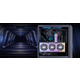 SilverStone Корпус FARA FA511Z-BG, без БП, 2xUSB3.0, 3x120mm ARGB fan, TG Side Panel, ARGB light strip, ATX, Black