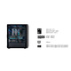 SilverStone Корпус FARA FA511Z-BG, без БП, 2xUSB3.0, 3x120mm ARGB fan, TG Side Panel, ARGB light strip, ATX, Black