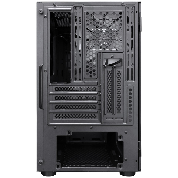 Корпус 1stPlayer D3-BK-3F7-14 Black без БП